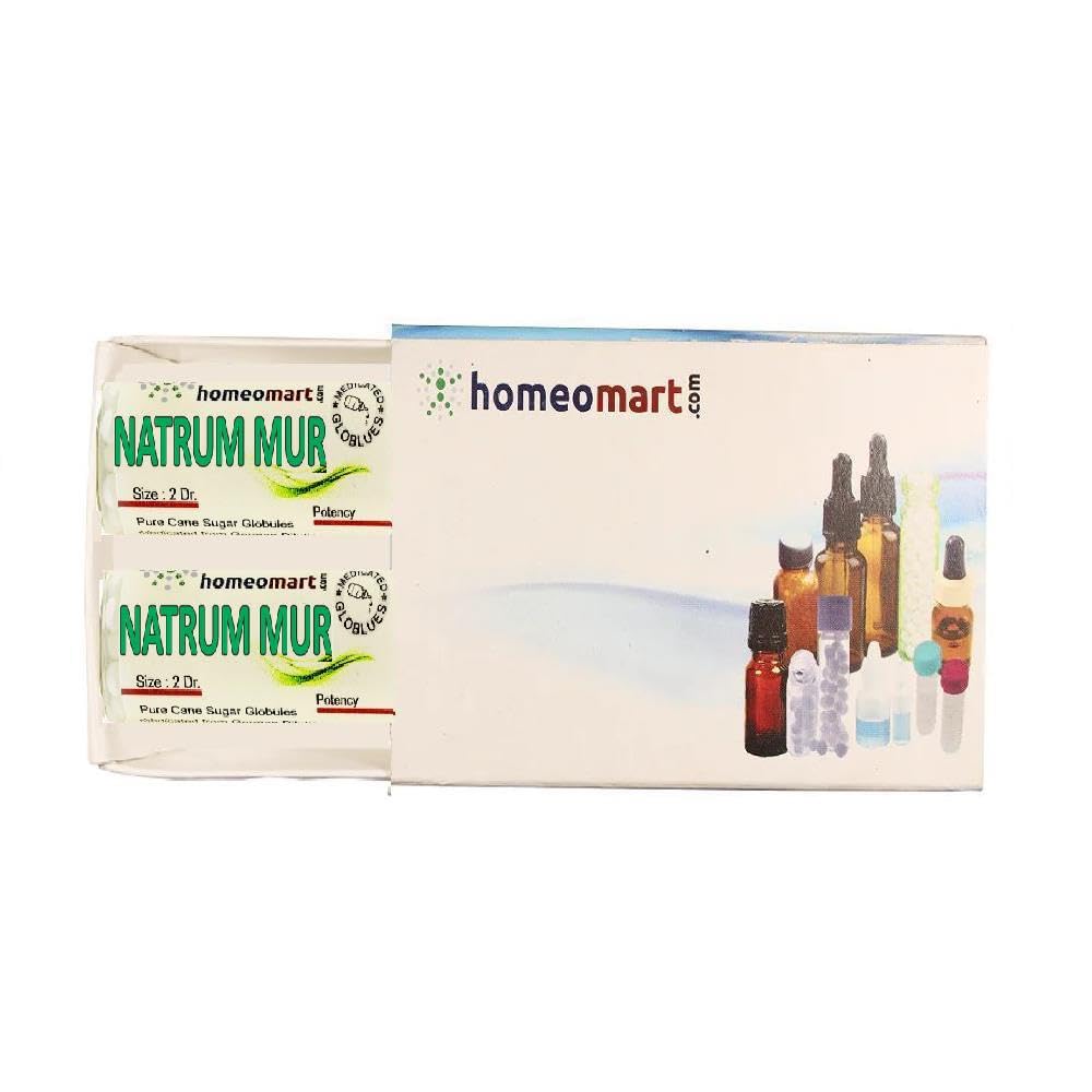 Natrum Muriaticum 200C Homeopathy Pellets (Pack of 2) – Homeomart