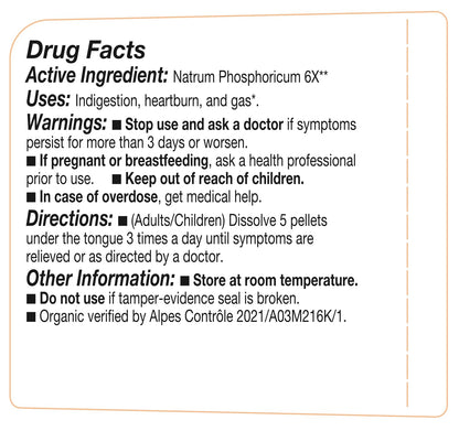 Natrum Phosphoricum 6X OLLOIS Organic &amp; Vegan Cell Salt #10 Pack of 3