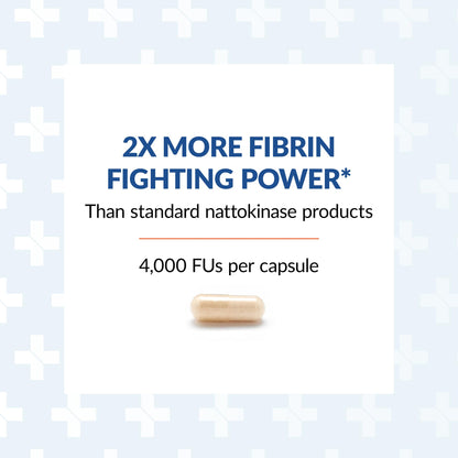Arthur Andrew Medical Nattovena - Pure Nattokinase, Double Strength 4,000 FUs, 90 Capsules