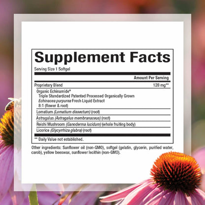 Natural Factors Anti-V Formula – Immune Support Supplement with Reishi & Licorice Root – 120 Softgels