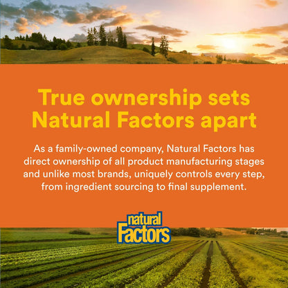 Natural Factors SAMe 200mg - Joint & Mood Support, 30 Enteric Coated Tablets