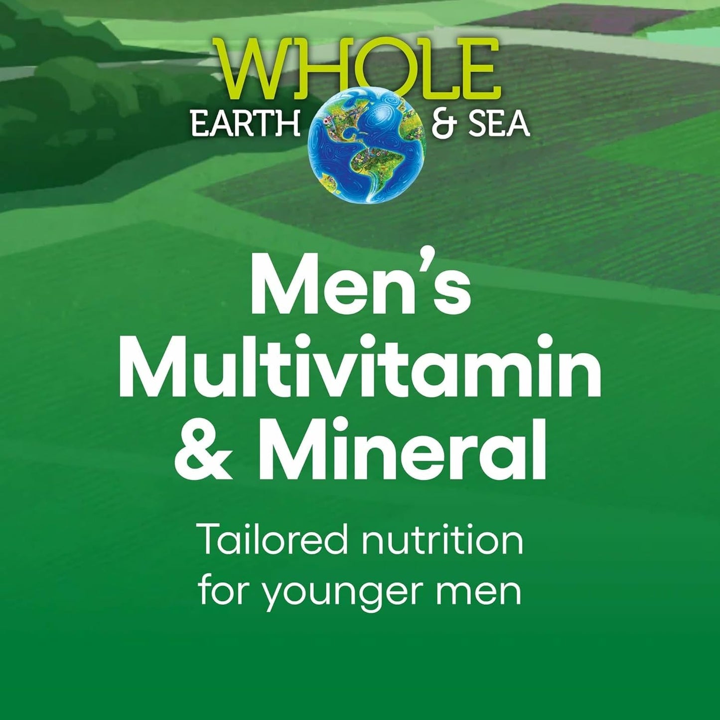 Natural Factors Men's Multivitamin & Mineral - 60 Tablets | 1 Serving = 1/2 lb of Veggies