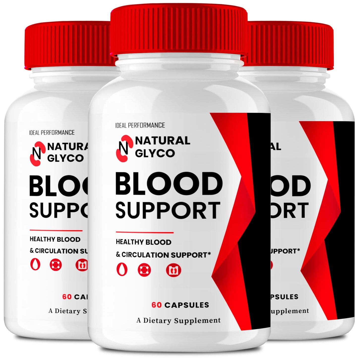 Natural Glyco Blood Support - Maximum Strength Capsules for Healthy Circulation (3 Pack) | NaturalGlyco Reviews