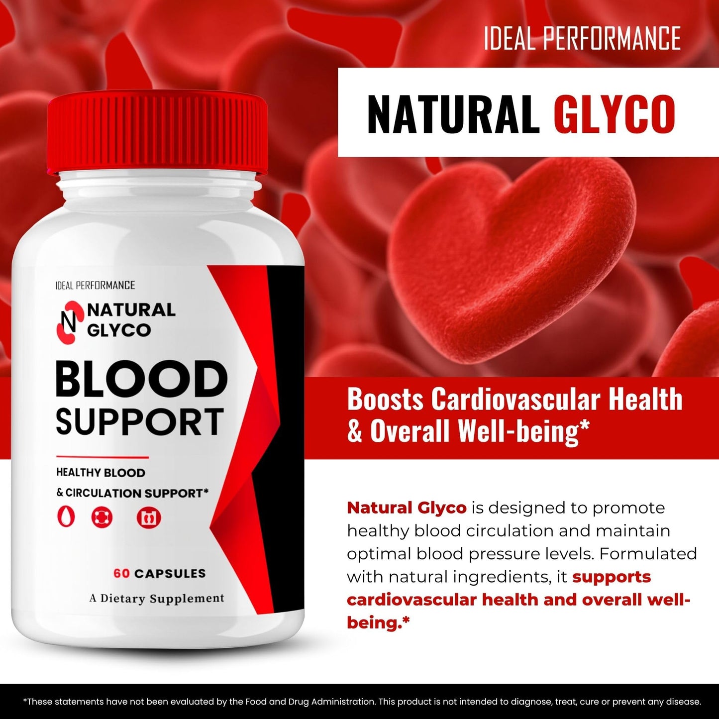 Natural Glyco Blood Support - Maximum Strength Capsules for Healthy Circulation (3 Pack) | NaturalGlyco Reviews
