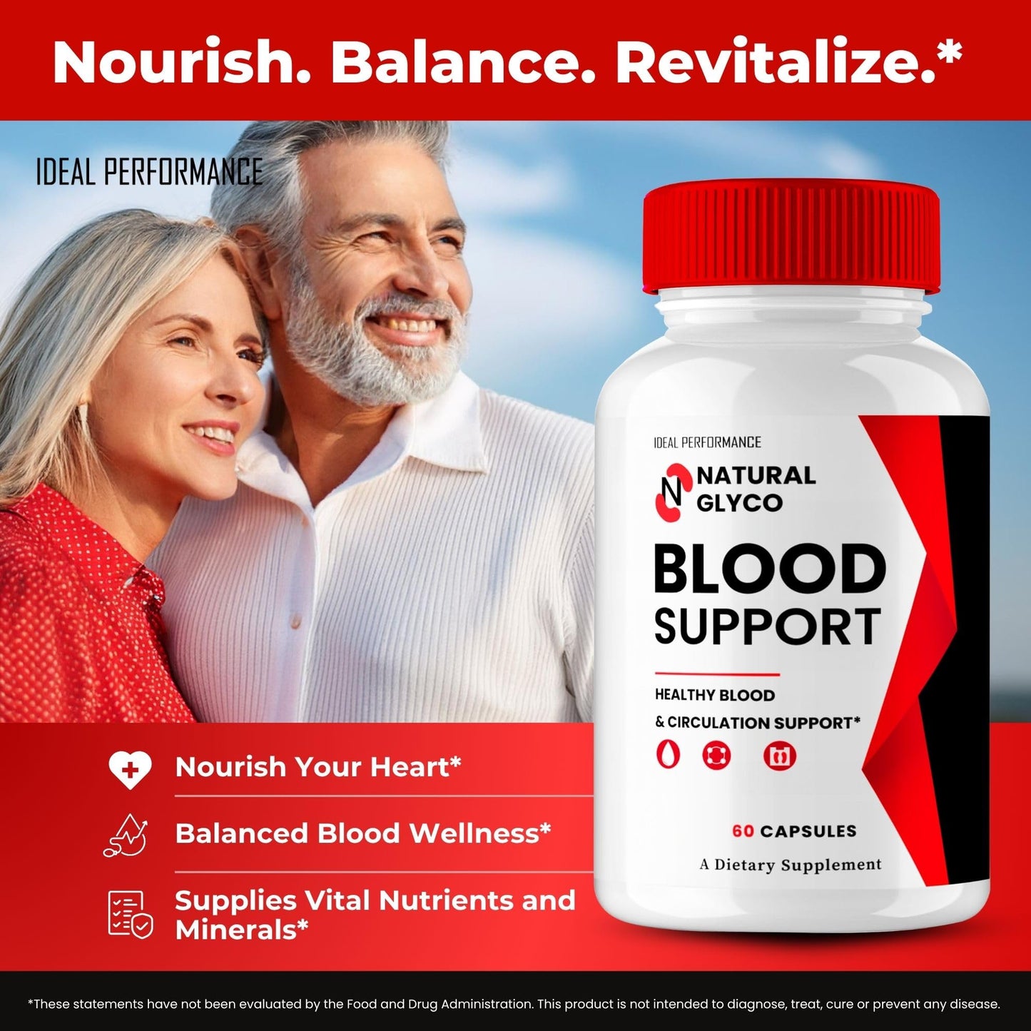 Natural Glyco Blood Support - Maximum Strength Capsules for Healthy Circulation (3 Pack) | NaturalGlyco Reviews
