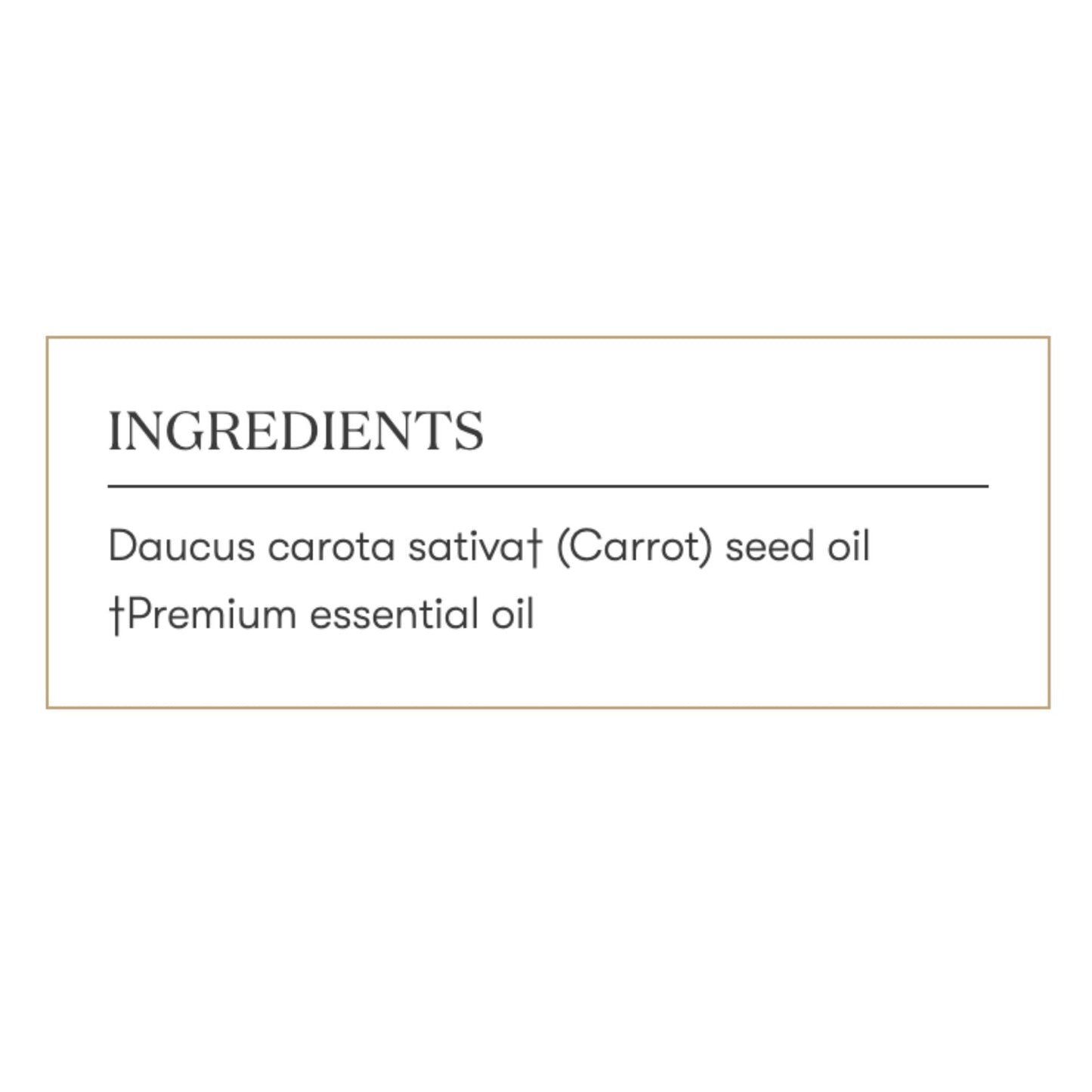 Young Living Carrot Seed Essential Oil 5 ml | Dry Skin Moisturizer, Beautifying & Skin Cleansing