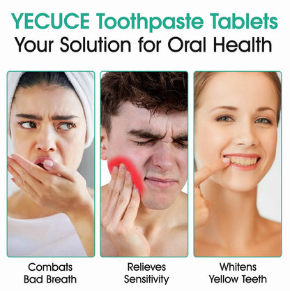 150 Toothpaste Tablets Mint Whitening & Enamel Care | Zero Waste