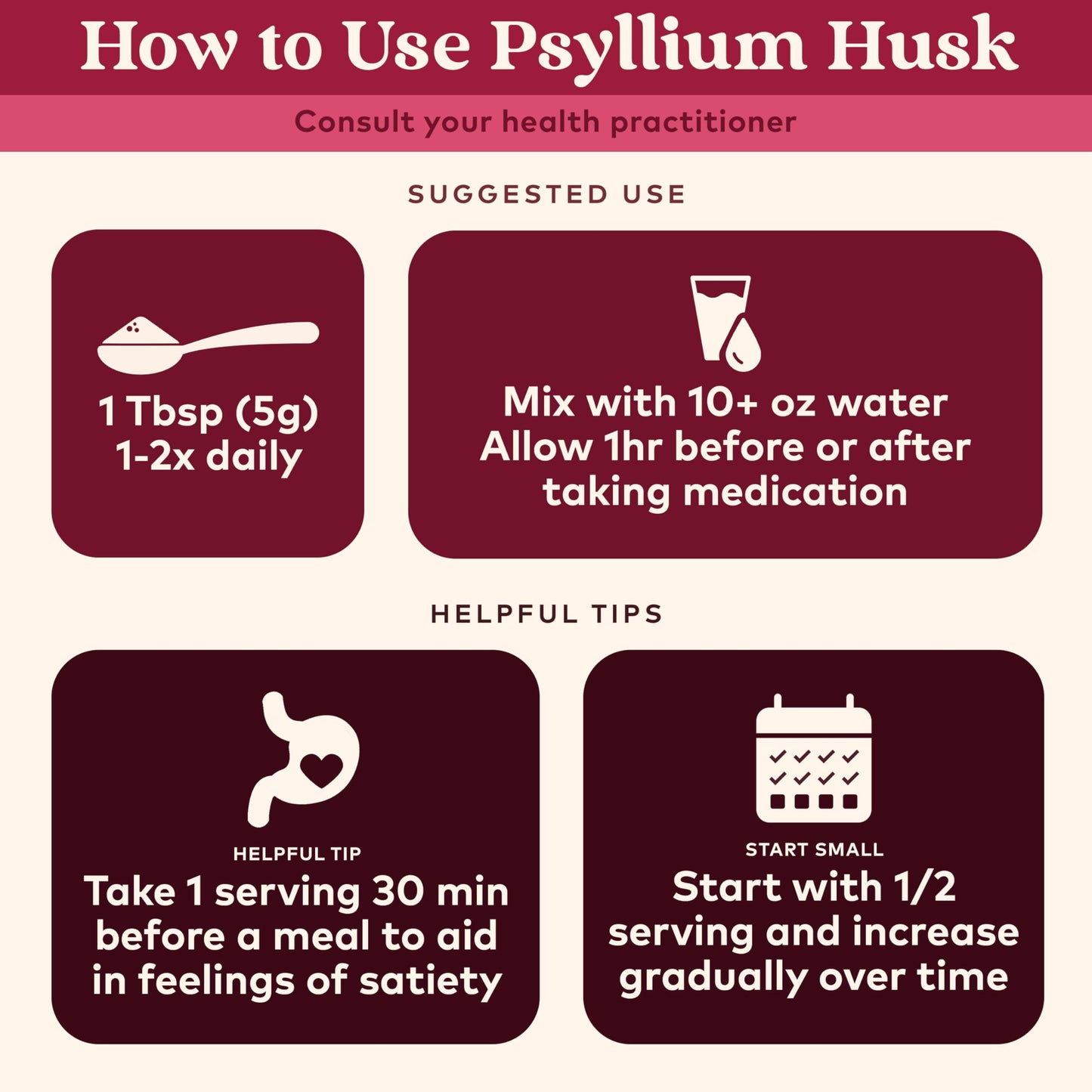 Organic India Psyllium Husk Powder - Fiber Supplement for Digestion (12 oz, Pack of 1)