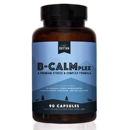 Natural Rhythm B-CALMplex – B Vitamin Blend for Nerve Function & Relaxation | 90 Capsules