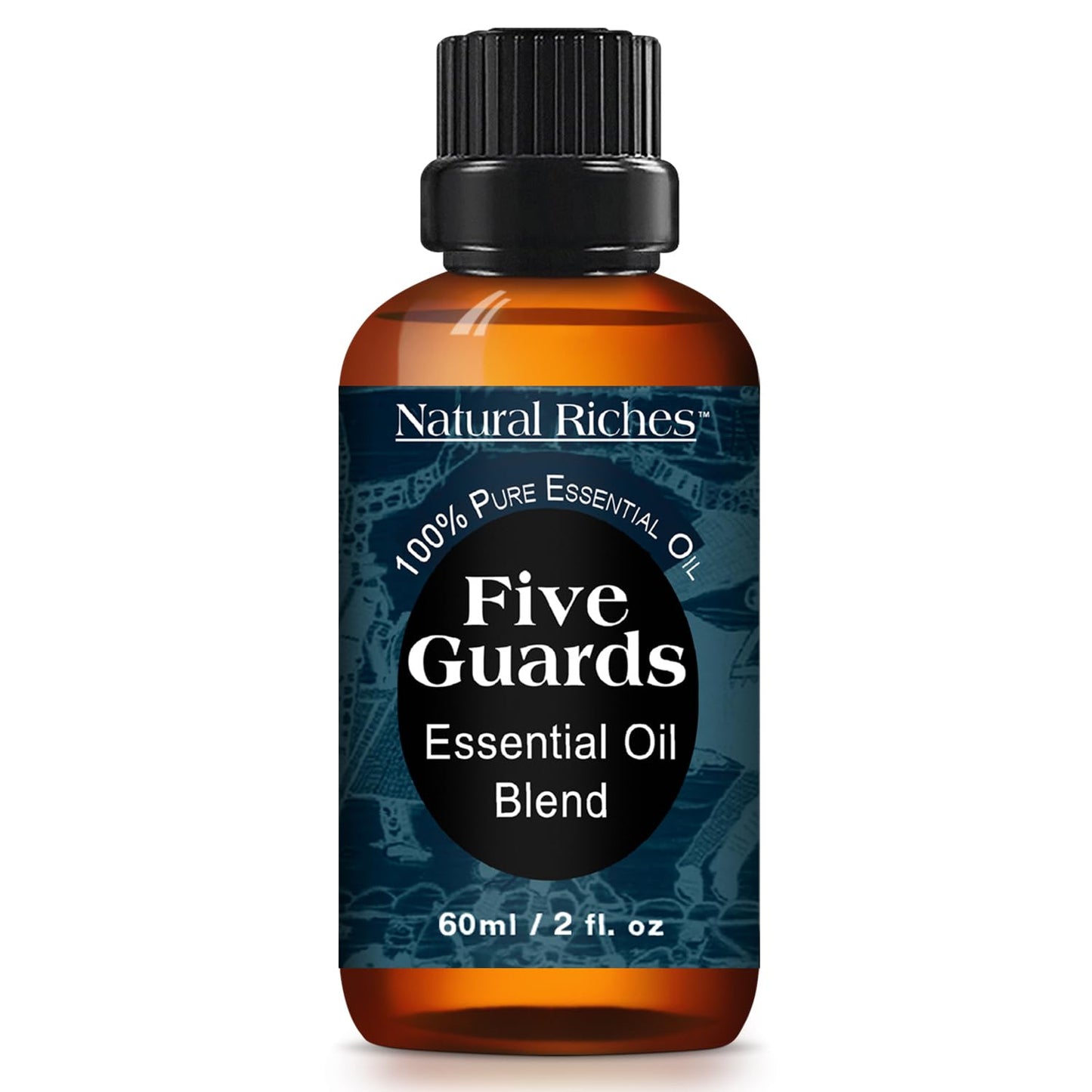 Natural Riches Five Guards Essential Oil Blend 2oz | Aromatherapy & Diffuser