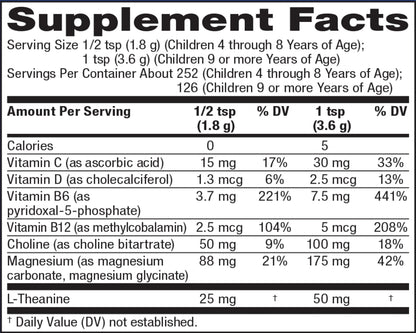 Natural Vitality CALM Sleep – Magnesium Citrate Drink Mix with GABA, Sleep Aid, Vegan, Gluten Free & Non-GMO, Mixed Berry, 16 oz