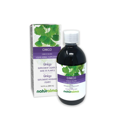 Naturalma Ginkgo Biloba Alcohol-Free Tincture — 16.9 fl oz Liquid Extract (Vegan)