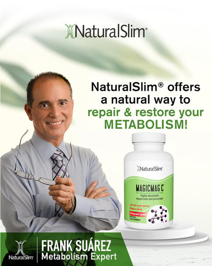 MagicMag C by NaturalSlim – Magnesium Citrate with Potassium for Sleep & Muscle Relaxation