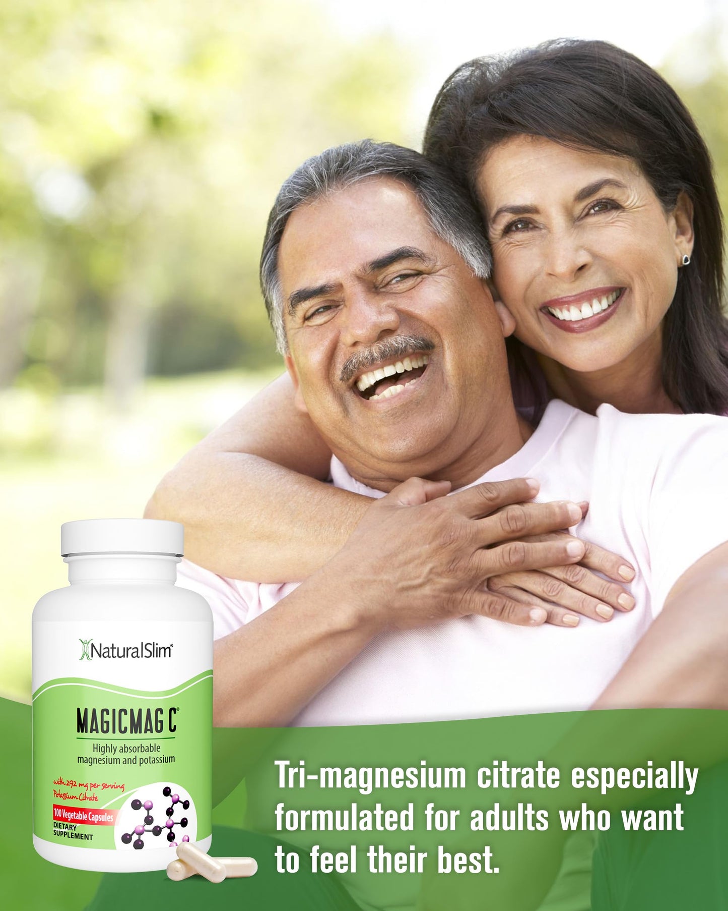 MagicMag C by NaturalSlim – Magnesium Citrate with Potassium for Sleep & Muscle Relaxation