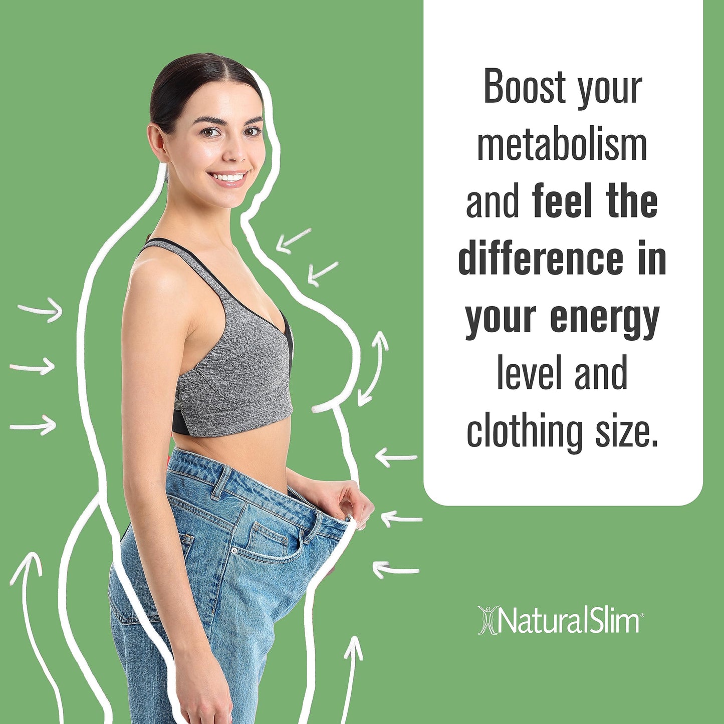 NaturalSlim Metabolic Vitamins | Multivitamin for Energy, Metabolism & Nutrient Absorption | 30-Pack