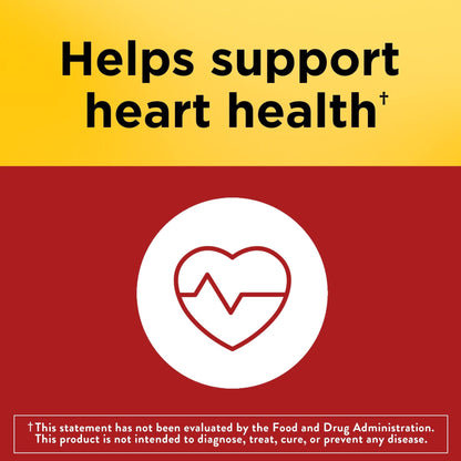 Nature Made CoQ10 200 mg Softgels – Heart Health Support, 40-Count (40 Day Supply)