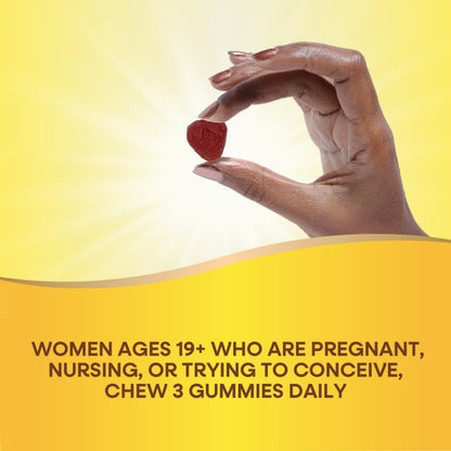 Nature’s Way Alive! Prenatal Premium Gummy Multivitamin - DHA, Folate, 75 Gummies