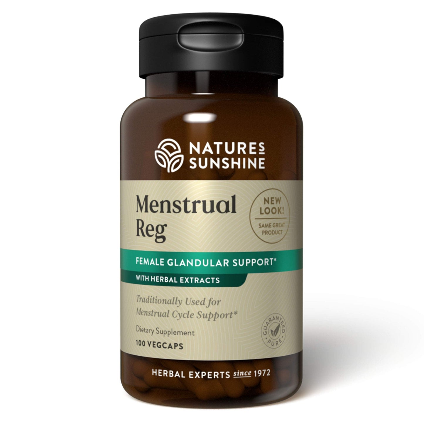 Nature's Sunshine Menstrual Reg, 100 Caps, Kosher - Hormone Balance & Comfort