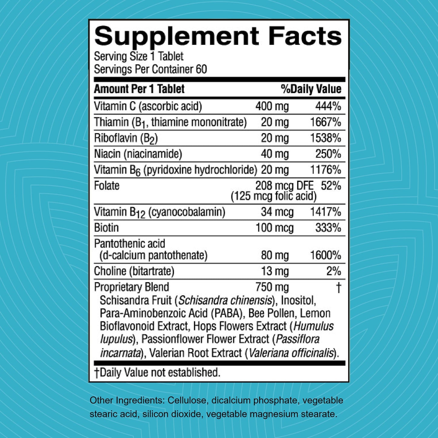 Nature's Sunshine Nutri-Calm – 60 Tablets | Natural Calm Support