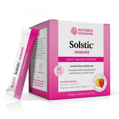 Nature's Sunshine Solstic Immune, 30 Packs | Immune Support with Antioxidant Vitamins & Berries