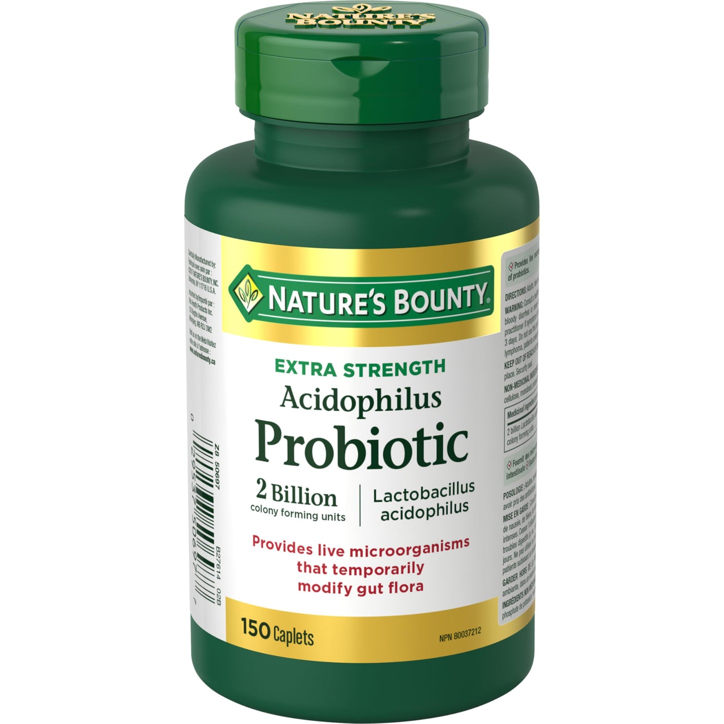 Nature's Bounty Acidophilus Probiotic 2 Billion, 150 Caplets