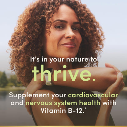 Nature's Bounty Vitamin B12 Gummies - 500 mcg, 90 Gummies | Energy & Nerve Support