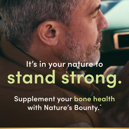Nature's Bounty Calcium 1200 mg + Vitamin D3 1000 IU Softgels – Bone Health, 120 ct