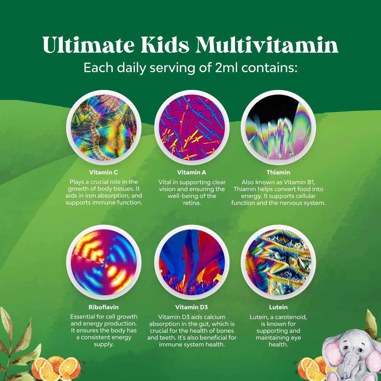 Natures Craft Liquid Multivitamin for Kids Immunity Support - 3 Pack
