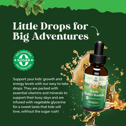 Natures Craft Liquid Multivitamin for Kids Immunity Support - 3 Pack