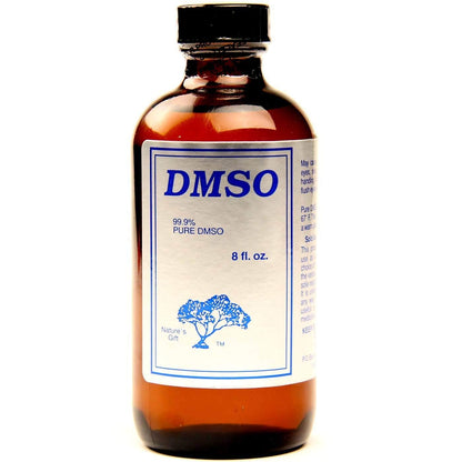 Nature's Gift 99.9% DMSO Liquid - Glass Bottle 8 Fl Oz | Pure Solvent