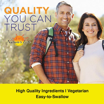 Nature's Life Vitamin K 1000mcg (Phylloquinone K-1) – Bone Health & Cardiovascular Support | 50CT