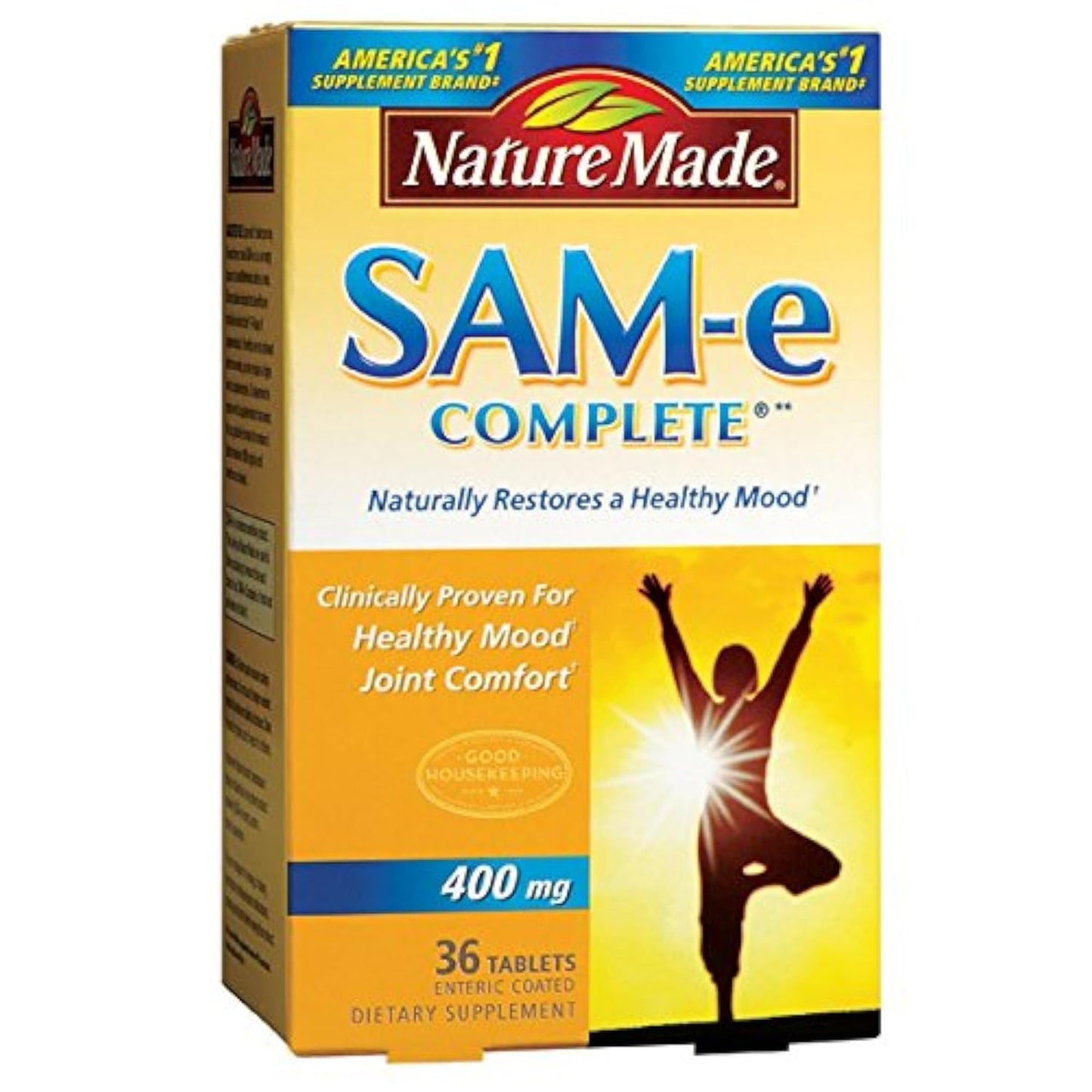 Nature's Made Sam-e Complete 400 mg 2-Pack – Mood & Joint Support