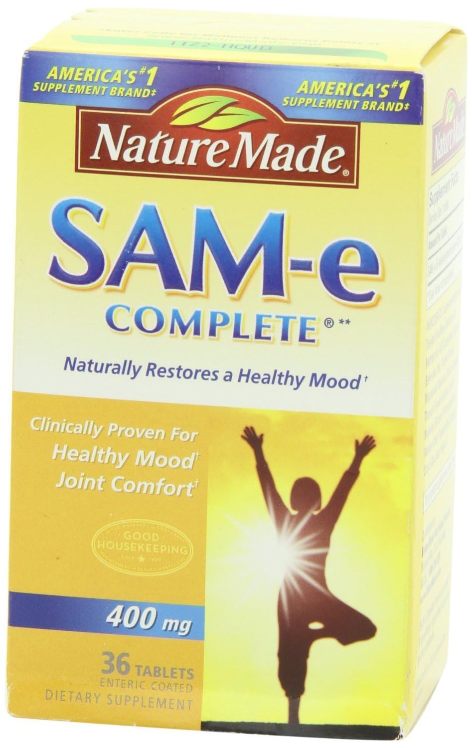 Nature's Made Sam-e Complete 400 mg 2-Pack – Mood & Joint Support
