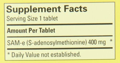 Nature's Made Sam-e Complete 400 mg 2-Pack – Mood & Joint Support
