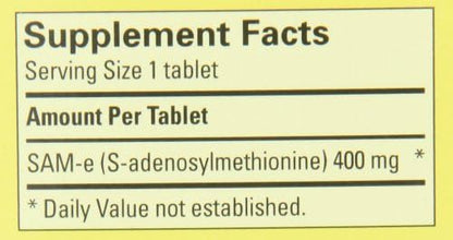 Nature's Made Sam-e Complete 400 mg 2-Pack – Mood & Joint Support