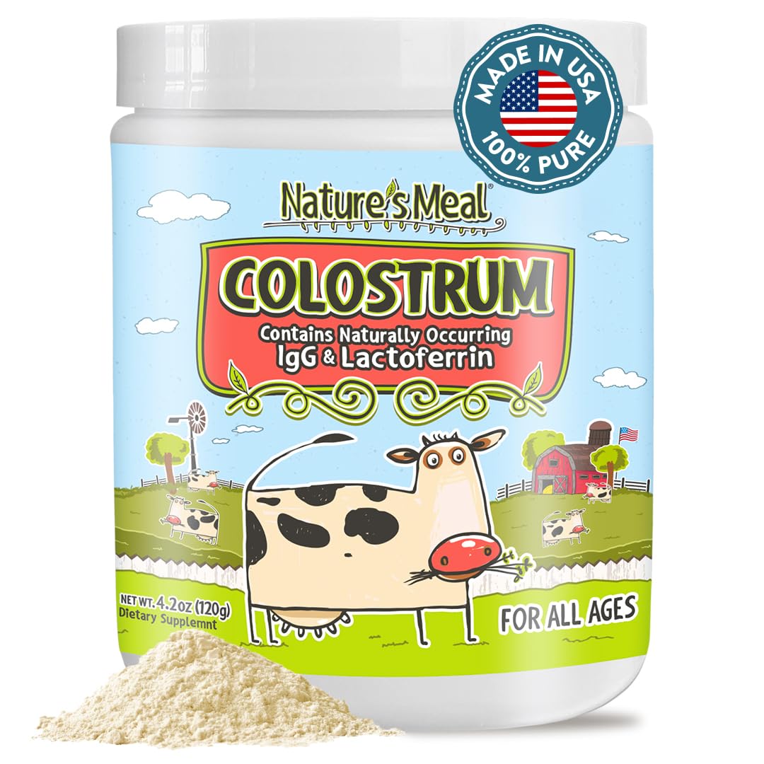 Nature’s Meal Colostrum Powder for Gut Health & Immunity