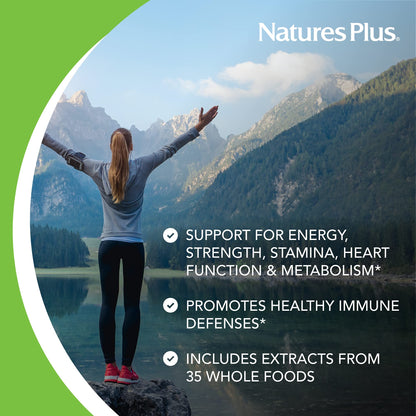 Natures Plus Source of Life Garden Organic Women's Multivitamin - 30 Vegan Tablets