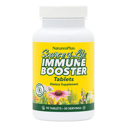 Natures Plus Source of Life Immune Booster – 90 Veg Tablets