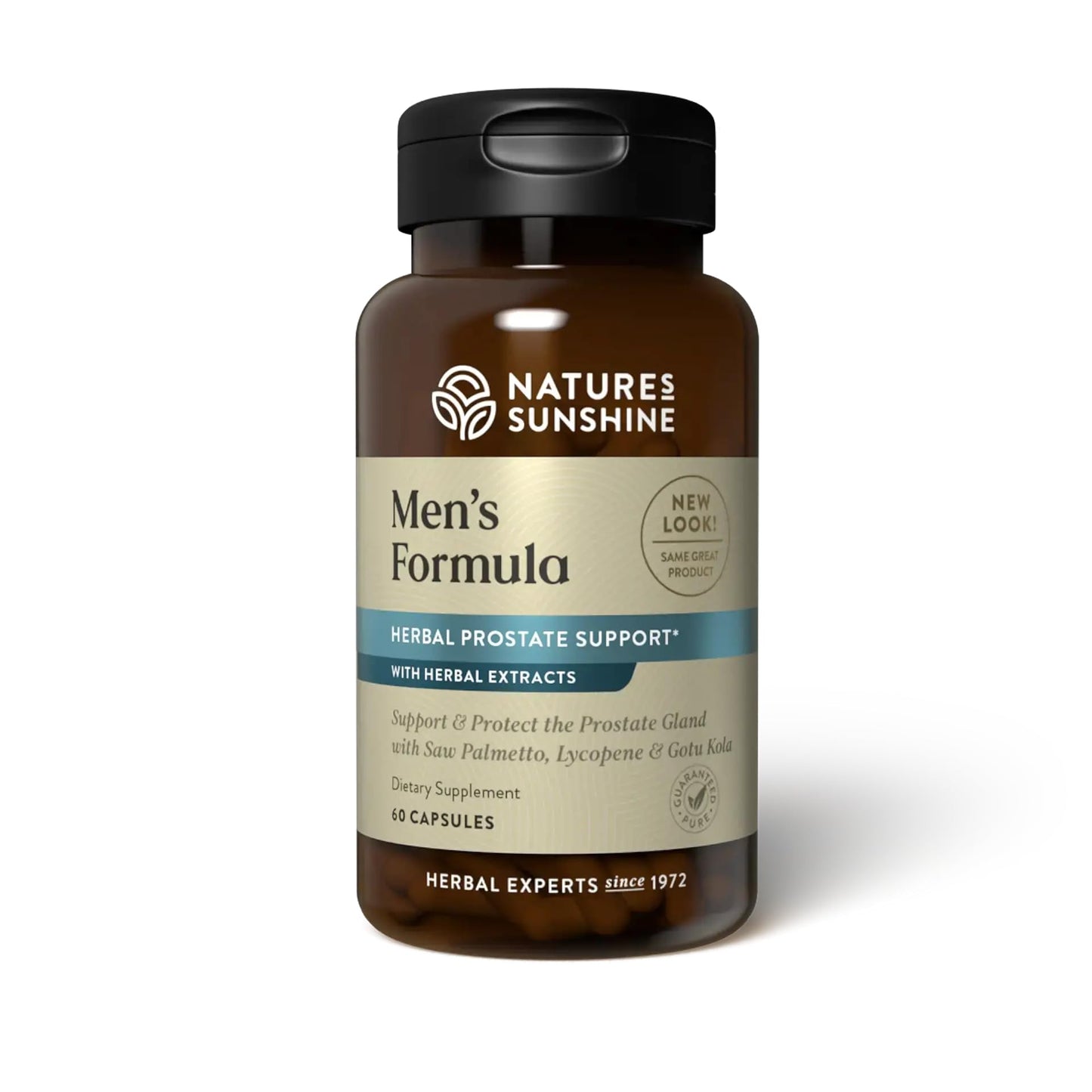 Nature's Sunshine Men's Formula with Lycopene (60 Capsules) – Supports Male Glandular Health