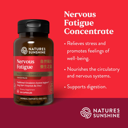 Nature's Sunshine Nervous Fatigue TCM Concentrate 30-Caps