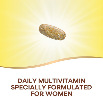 Nature's Way Alive! Women's Daily Multivitamin – High Potency for Energy & Muscle Support | 60 Tablets