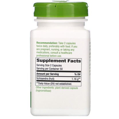 Nature's Way Schisandra Fruit – 100 Capsules