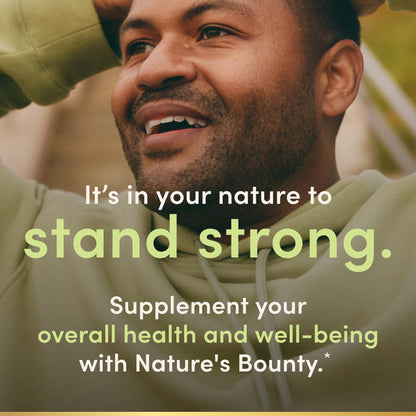 Nature’s Bounty Advanced Vitamin D3 with Magnesium Citrate Immune Formula, Supports Immune and Bone Health, 90 Tablets