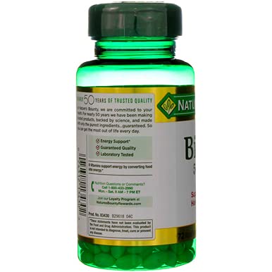 Nature's Bounty Super Potency Biotin 5000mcg - 144 Softgels (Pack of 2)