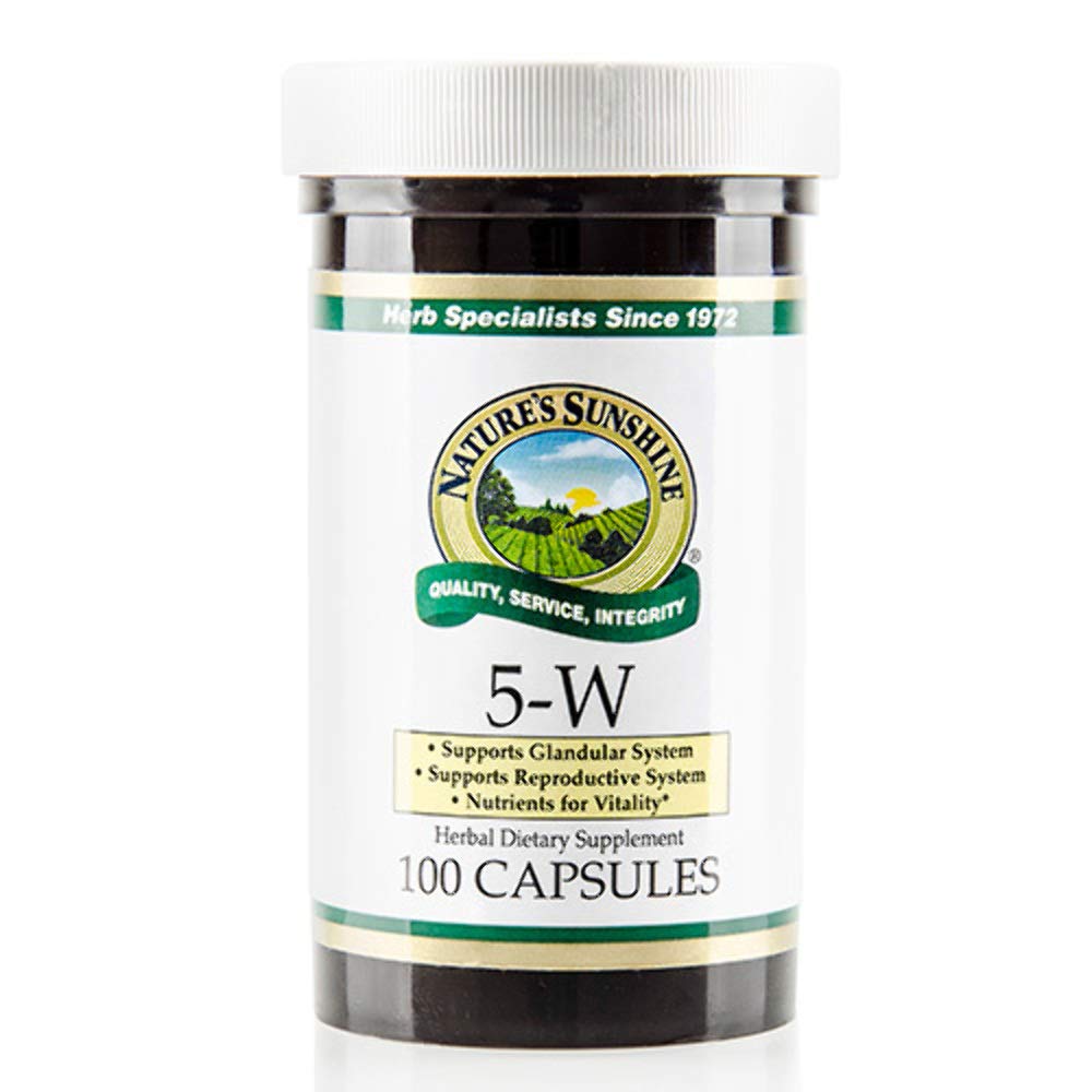 Nature's Sunshine 5-W (100 Capsules) - Late Pregnancy Support