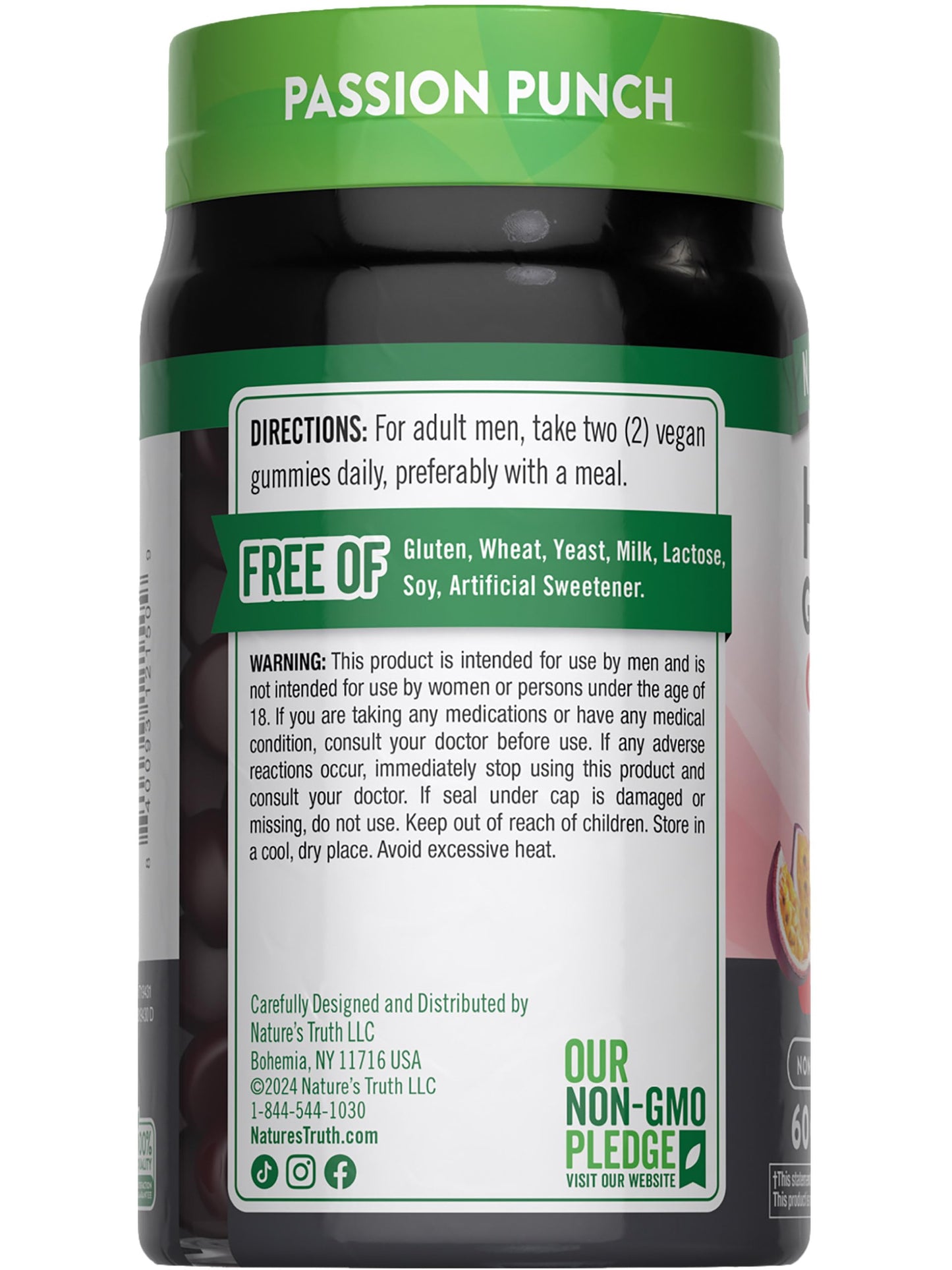 Nature's Truth Horny Goat Weed Gummies – 60 Count, Maca Root, Vegan & Gluten Free