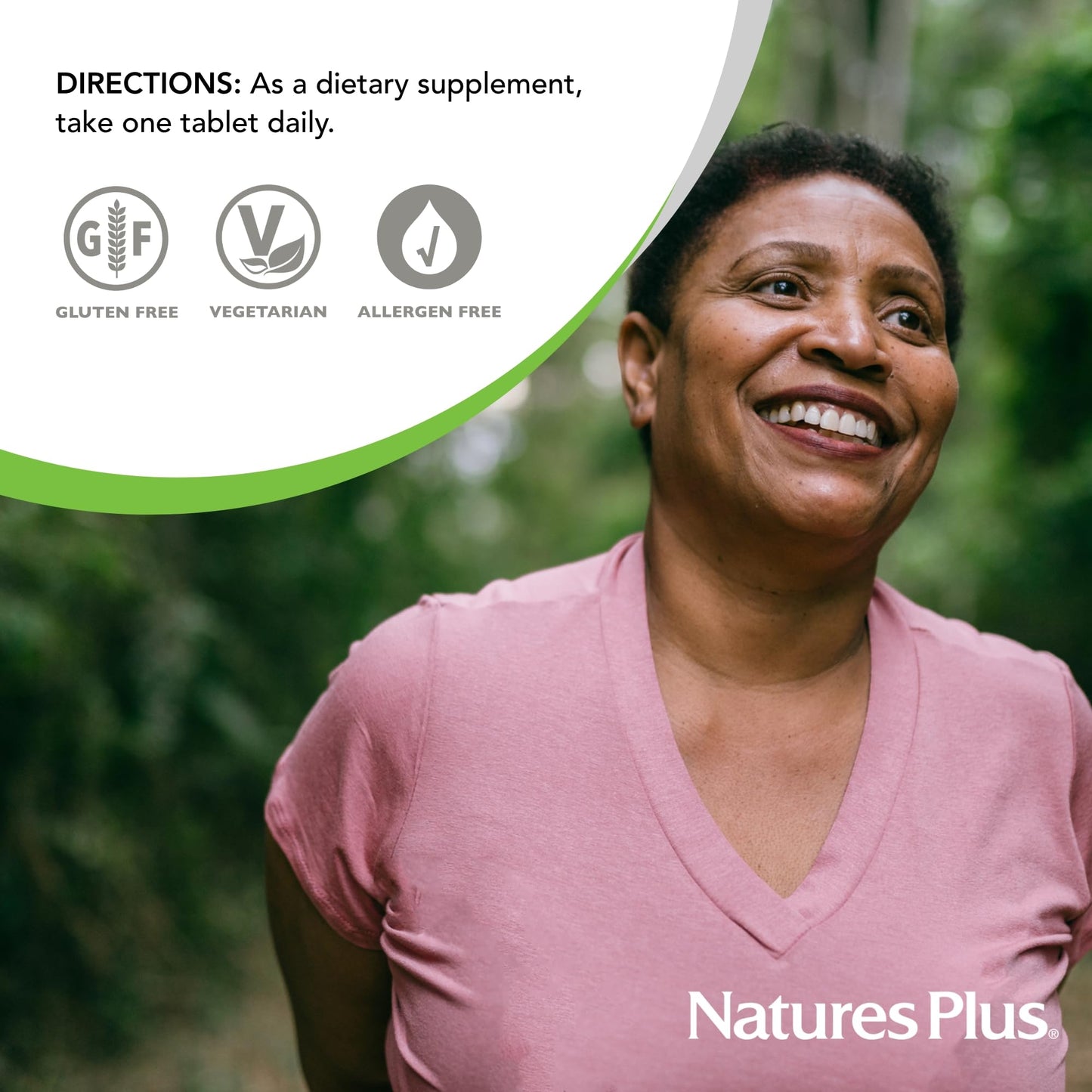 NaturesPlus Herbal Actives Black Cohosh - 30 Tablets | Menopause Support, Vegetarian & Gluten Free