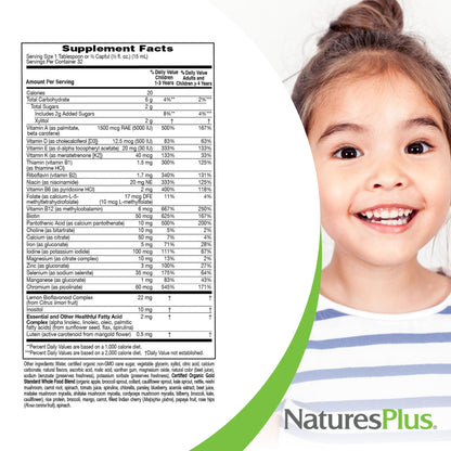 NaturesPlus Animal Parade Gold Children's Liquid Multivitamin – 2 x 16 oz, Tropical Berry, Gluten Free & Vegan, 64 Servings
