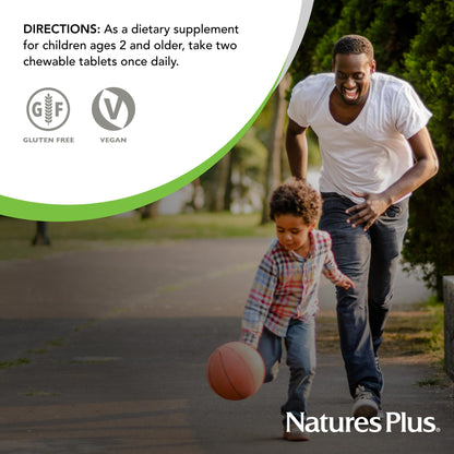 Nature's Plus Animal Parade Vitamin C Kids Chewables – Orange Flavor, 2-Pack
