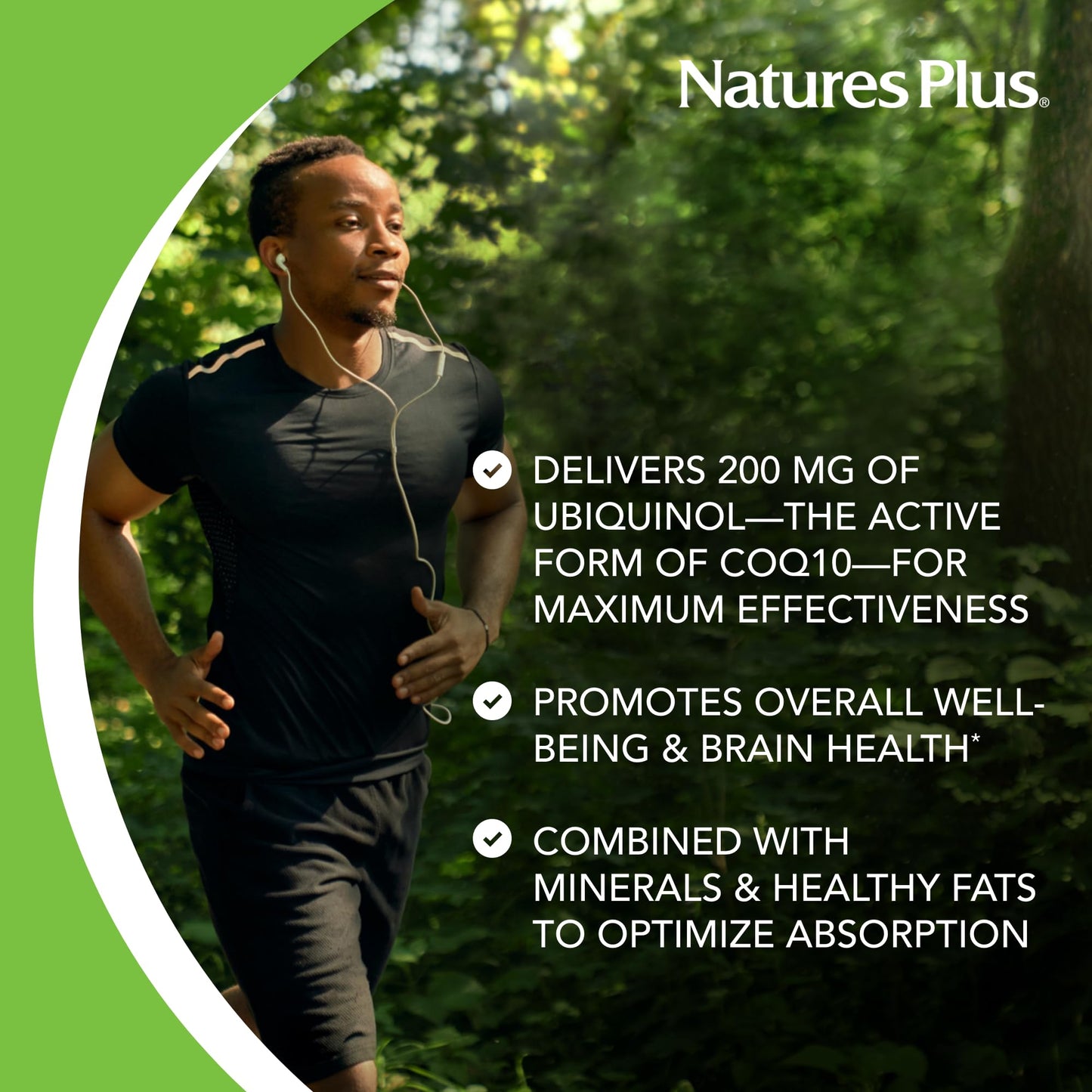 NaturesPlus Beyond CoQ10 Ubiquinol 200 mg - 60 Softgels